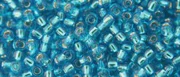 (image for) TOHO 11/o Round-Dark Aqua Silver Lined. 11T23C