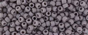 (image for) TOHO 8/o Round Seed Bead. Semi-Glazed Purple Smoke #8T2608F