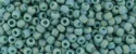 (image for) TOHO 8/o Round Seed Bead. Semi-Glazed Rainbow Dusty Turquoise #8T2634F