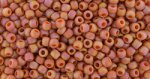 (image for) TOHO 8/o Round Seed Bead. Semi-Glazed Rainbow Orange Sunset #8T2641F