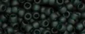 (image for) TOHO 11/o Round-Dark Emerald Green Transparent Matte. 11T939F