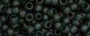 (image for) TOHO 11/o Round-Dark Emerald Green Transparent Matte. 11T939F
