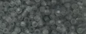 (image for) TOHO 11/o Round-Light Black Diamond Transparent Matte. 11T9F