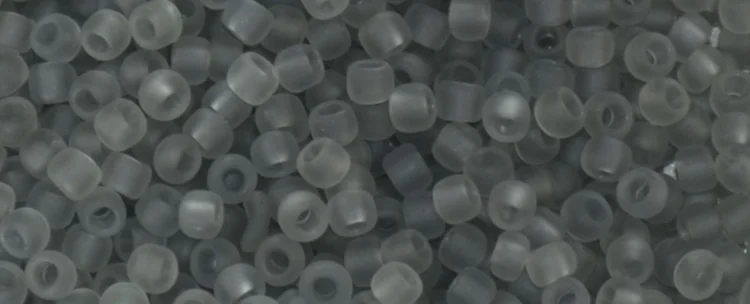 (image for) TOHO 11/o Round-Light Black Diamond Transparent Matte. 11T9F