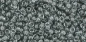 (image for) TOHO 11/o Round-Light Black Diamond Transparent. 11T9