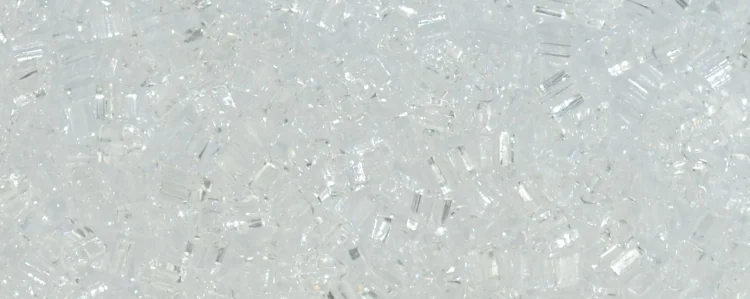 (image for) TOHO Size 11/o Triangle Shape Seed Bead-Crystal Transparent