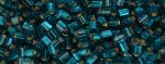 (image for) TOHO Size 11/o Triangle Shape Seed Bead-Blue Zircon Silver Lined Matte