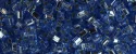 (image for) TOHO Size 11/o Triangle Shape Seed Bead-Light Sapphire Silver Lined