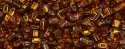 (image for) TOHO Size 11/o Triangle Shape Seed Bead-Smoke Topaz Silver Lined
