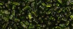 (image for) TOHO Size 11/o Triangle Shape Seed Bead-Olivine Silver Lined