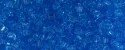 (image for) TOHO Size 11/o Triangle Shape Seed Bead-Aqua Transparent