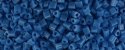 (image for) TOHO Size 11/o Triangle Shape Seed Bead-Medium Blue Opaque