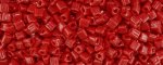 (image for) TOHO Size 11/o Triangle Shape Seed Bead-Red Opaque