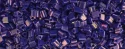(image for) TOHO Size 11/o Triangle Shape Seed Bead-Purple Higher Metallic