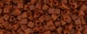 (image for) TOHO Size 11/o Triangle Shape Seed Bead-Terra Cotta Matte Opaque