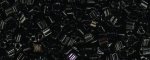 (image for) TOHO Size 11/o Triangle Shape Seed Bead-Jet Black Opaque