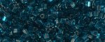 (image for) TOHO Size 11/o Triangle Shape Seed Bead-Blue Zircon Transparent