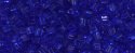 (image for) TOHO Size 11/o Triangle Shape Seed Bead-Cobalt Blue Transparent