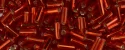(image for) TOHO Size 1.5 Bugle Bead-Ruby Silver Lined