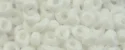 (image for) TOHO 4mm Magatama Bead-White Opaque