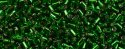 (image for) TOHO Size 1/2 Bugle Bead. 2mm Length-Emerald Green Silver Lined