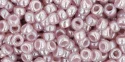 (image for) TOHO 8/o Round Seed Bead-Light Amethyst Ceylon Pearl #8T151