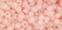 (image for) TOHO 8/o Round Seed Bead-Light Pink Transparent Rainbow Matte #8T169F