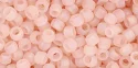 (image for) TOHO 8/o Round Seed Bead-Light Pink Transparent Rainbow Matte #8T169F