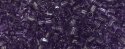 (image for) TOHO Size 8/o Hexagon Shape Seed Bead-Light Purple Transparent