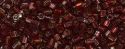 (image for) TOHO Size 8/o Hexagon Shape Seed Bead-Garnet Silver Lined