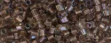 (image for) TOHO Size 8/o Hexagon Shape Seed Bead-Rose Lined Crystal Rainbow