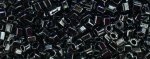 (image for) TOHO Size 8/o Hexagon Shape Seed Bead-Hematite Metallic
