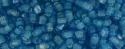(image for) TOHO Size 8/o Hexagon Shape Seed Bead-White Lined Aqua