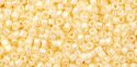 (image for) TOHO Aiko Precision Cylinder Bead. Light Yellow Ceylon Pearl TB-901
