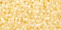 (image for) TOHO Aiko Precision Cylinder Bead. Light Yellow Ceylon Pearl TB-901