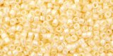 (image for) TOHO Aiko Precision Cylinder Bead. Light Yellow Ceylon Pearl TB-901