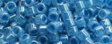 (image for) TOHO Aiko Precision Cylinder Bead. Aqua Ceylon Pearl TB-918