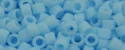 (image for) TOHO Aiko Precision Cylinder Bead. Aqua Matte Opaque TB-43F