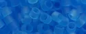 (image for) TOHO Aiko Precision Cylinder Bead. Aqua Transparent Matte TB-3BF