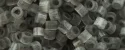 (image for) TOHO Aiko Precision Cylinder Bead. Black Diamond Satin TB-1324