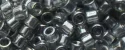 (image for) TOHO Aiko Precision Cylinder Bead. Black Diamond Transparent Luster TB-113