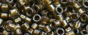 (image for) TOHO Aiko Precision Cylinder Bead. Bronze Lined Black Diamond Transparent TB-993