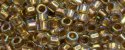 (image for) TOHO Aiko Precision Cylinder Bead. Bronze Lined Crystal Rainbow TB-994