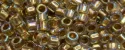 (image for) TOHO Aiko Precision Cylinder Bead. Bronze Lined Crystal Rainbow TB-994