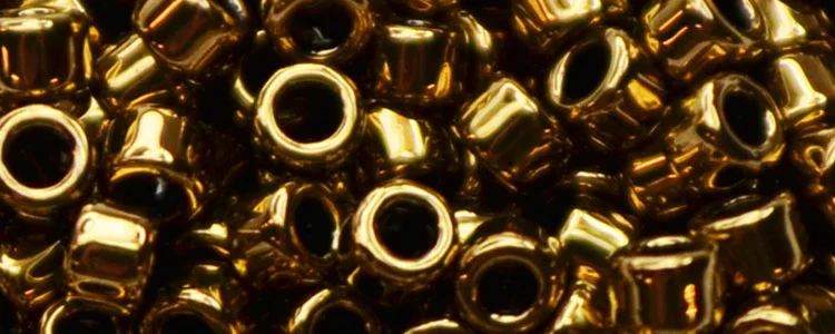 (image for) TOHO Aiko Precision Cylinder Bead. Bronze Metallic TB-221