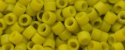 (image for) TOHO Aiko Precision Cylinder Bead. Chartreuse Opaque Matte TB-1607F