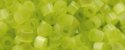 (image for) TOHO Aiko Precision Cylinder Bead. Chartreuse Satin TB-1509