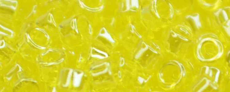 (image for) TOHO Aiko Precision Cylinder Bead. Citrine Transparent Luster TB-102