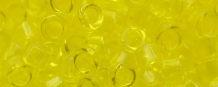 (image for) TOHO Aiko Precision Cylinder Bead. Citrine Transparent TB-12