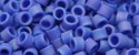 (image for) TOHO Aiko Precision Cylinder Bead. Cobalt Blue Opaque Rainbow Matte TB-408F